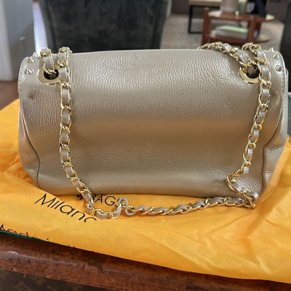 VALENTINO BY MARIO VALENTINO Antoinette Preciosa Leather Shoulder Bag NEW w/ tag - Picture 4 of 8